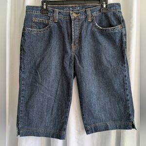 Lois Jeans & Jackets Bianca Blue Denim Bermuda Shorts Mid-rise Sz. 33 Casual